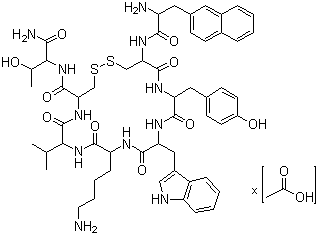 Lanreotide acetate, 127984-74-1, Manufacturer, Supplier, India, China